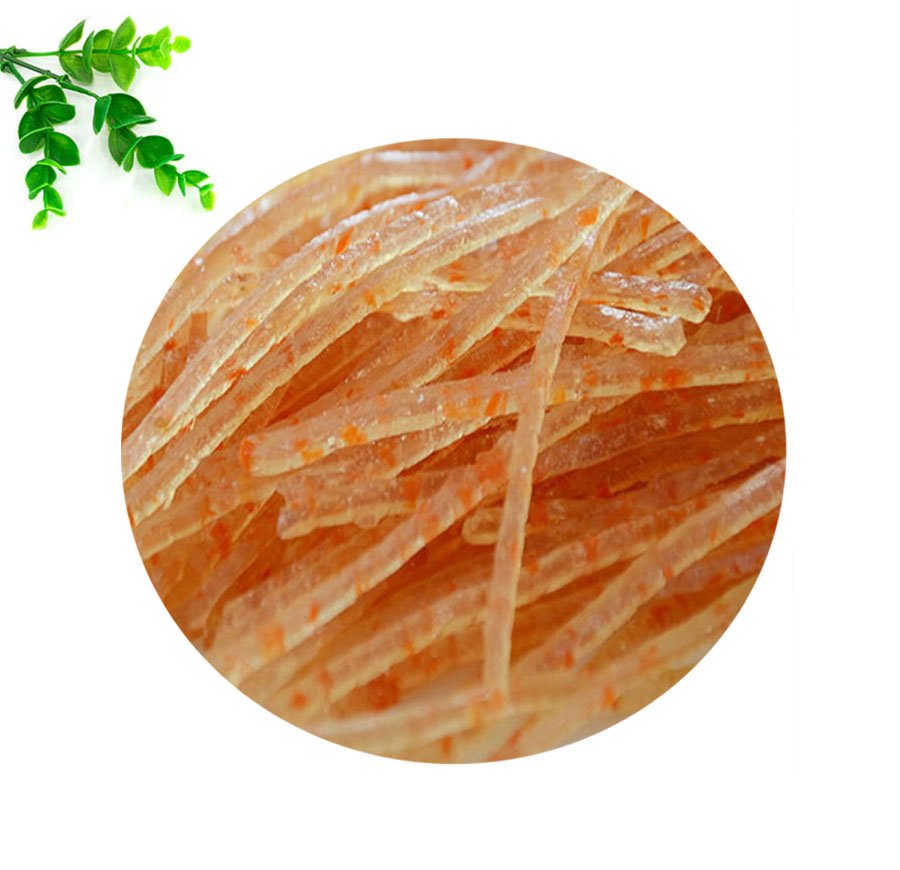 水晶鸡肉胡萝卜丝